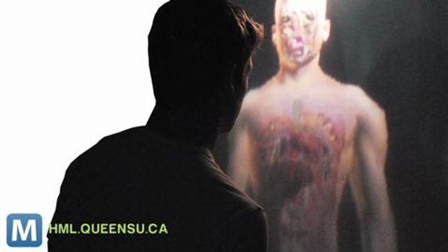 The Telehuman Gives a Holographic, 360 Degree Projection