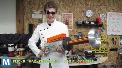 Harness Lightning with This Hand-Held Tesla Gun