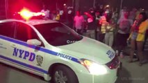 NYPD Patrol Car Parks Under Basketball Hoop For Symbolic Slam Dunk