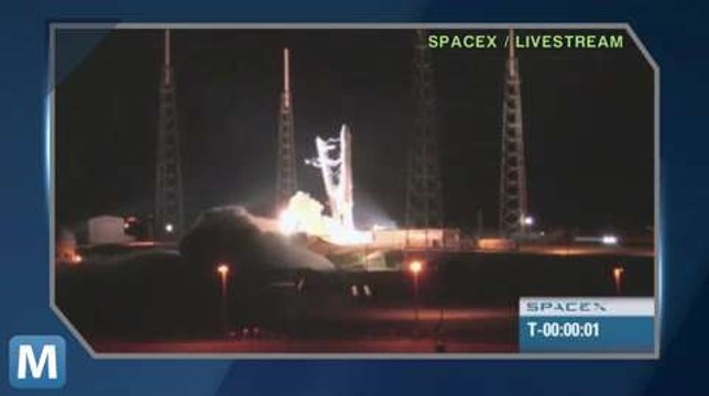 Engine Glitch Aborts SpaceX Falcon 9 Launch