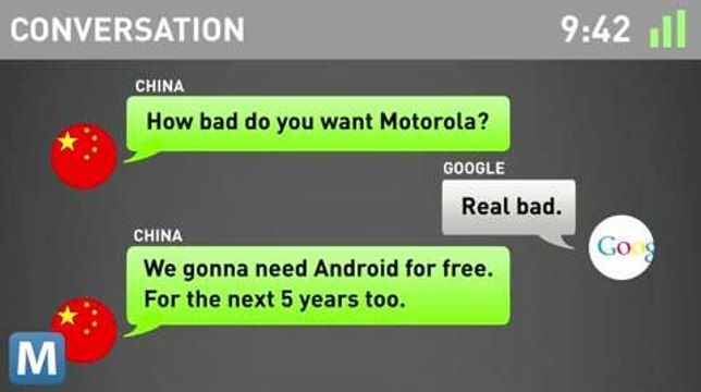 China Finally Approves Google’s Acquisition of Motorola
