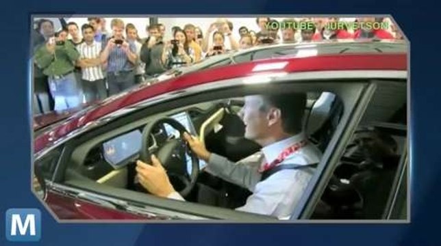 Tesla Board Member Drives Off the Lot in the First All-Electric Model S