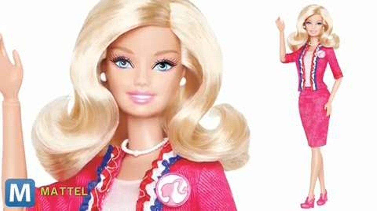 ‘I Can Be President Barbie’ Supports Red, White, Blue, and Pink