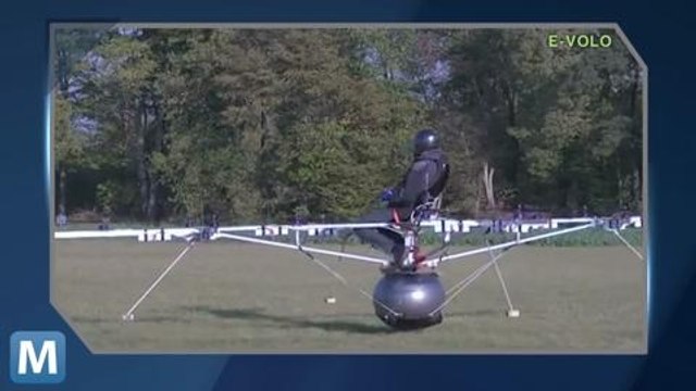 18 Rotors Keep the Volocopter In the Air and Energy Efficient
