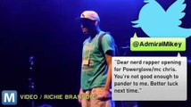 Rapper Throws Out Fan for Trash Talking Tweet During Show
