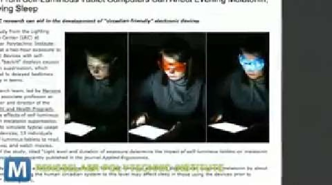 Your Backlit Gadgets Can Disrupt Sleep Patterns