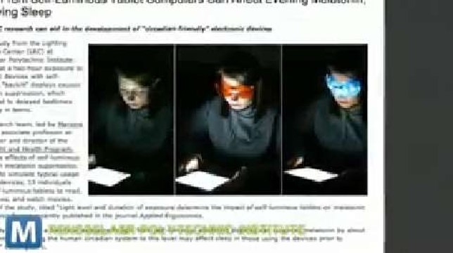 Your Backlit Gadgets Can Disrupt Sleep Patterns