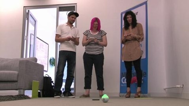 Phone-controlled Sphero rolls into Mashable