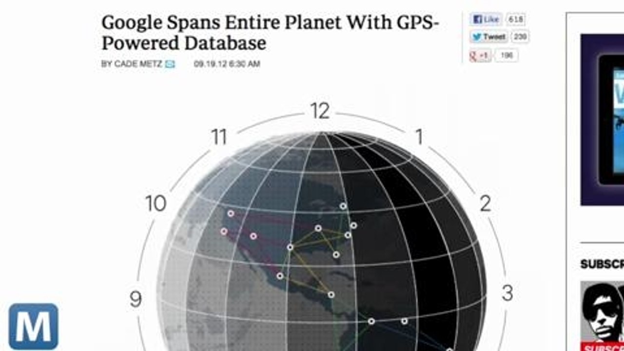 Google’s Spanner Database Promises Blazing Speeds