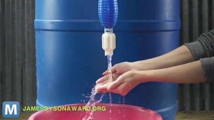 Balde a Balde Keeps Water Clean with Portable Faucet