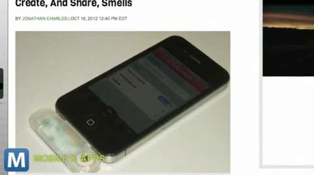 Chat Perf Device Sends Scented Messages