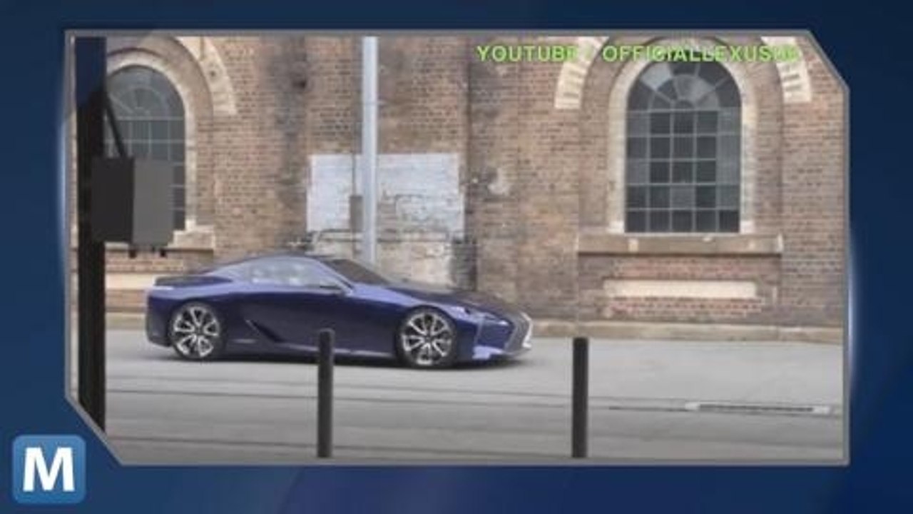 Lexus Debuts LF-LC Blue Hybrid Concept