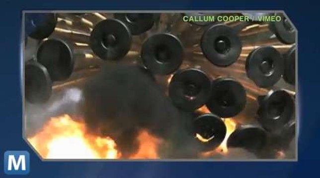 Mine Kafon Designed to Detonate Mines Using Wind Power