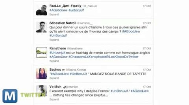 Twitter Removes Anti-Semitic Tweets Circulating in France