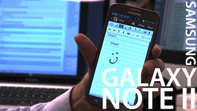 Hands On with the Samsung Galaxy Note II