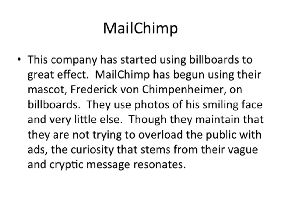 Offline Marketing