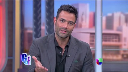 A Luis Roberto Guzmán no le molesta mostrar su cuerpazo