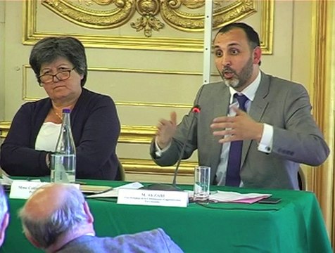 Les maires et le pacte républicain - Colloque Odas au Sénat le 4 juin 2014 -Ali Zahi, vice. président de la communauté d’agglomération Est Ensemble et conseiller municipal de la ville de Bondy (Seine.Saint.Denis).