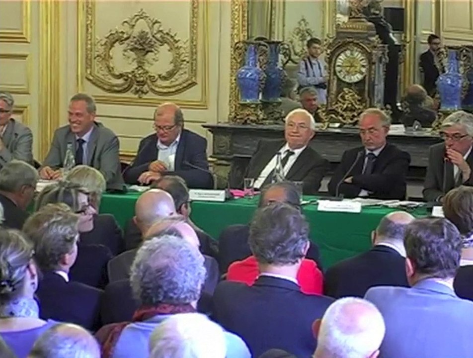 Les maires et le pacte républicain - Colloque Odas au Sénat le 4 juin 2014 - Athanase Perifan, créateur de la Fête des voisins.