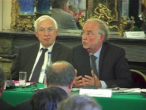 Les maires et le pacte républicain - Colloque Odas au Sénat le 4 juin 2014 - Sabine Fourcade, Directrice générale de la cohésion sociale - Hervé Gobillard, président de la Société des Membres de la Légion d'Honneur