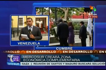 Aprueba Mercosur crear zona económica complementaria
