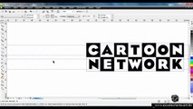 Curso de Corel Draw X5 Avançado - aula 10 Logo Cartoon Network 2