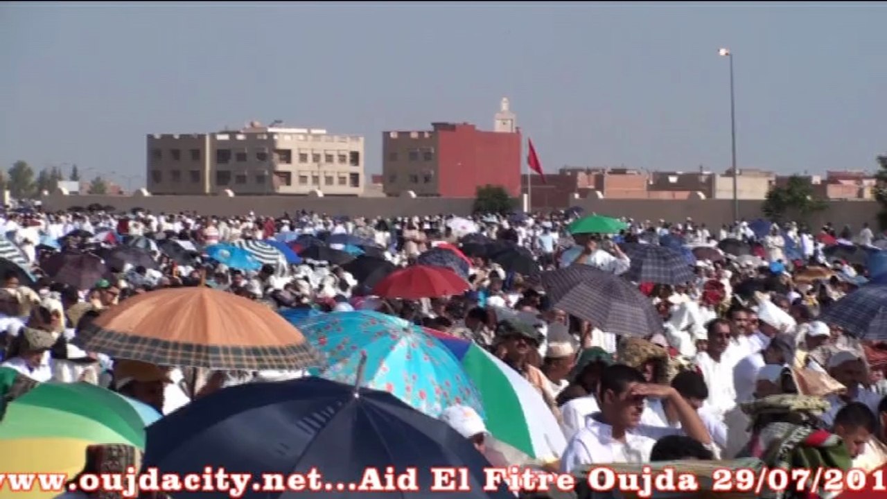 خطبة عيد الفطر بمصلى وجدة