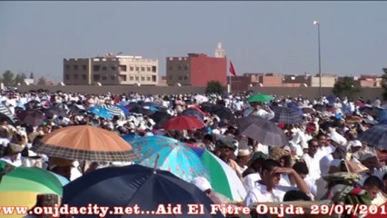 خطبة عيد الفطر بمصلى وجدة