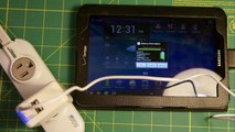 Tested Ditto Oops Brand Dual USB Charger with Samsung Galaxy 7.7 Tablet and Samsung Nexus phone