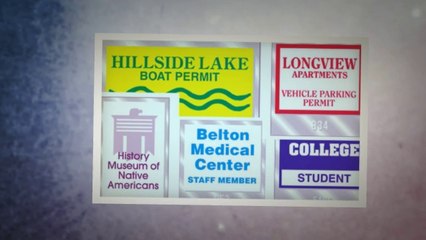 Custom Park Permits in Hang Tags