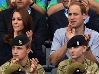 Download Video: Royal support-Duchess Kate, Prince William, Harry