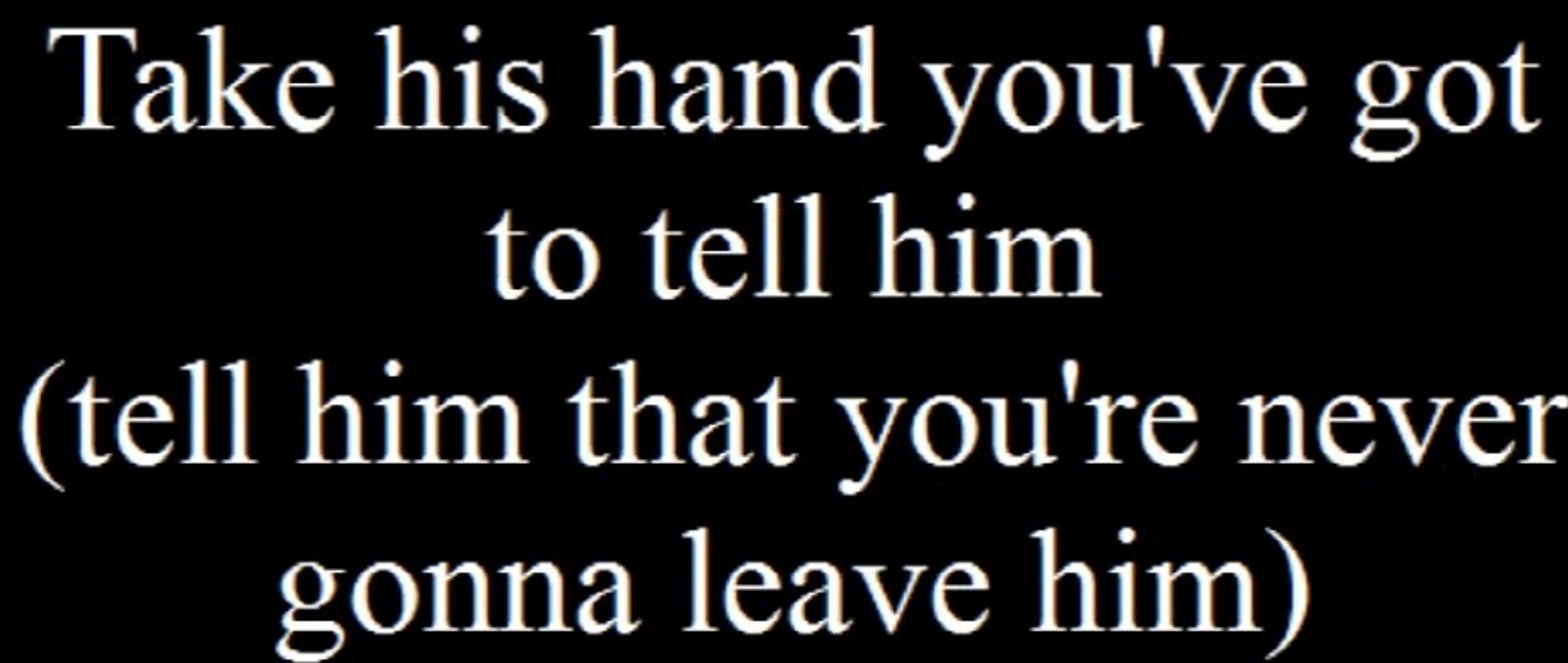 The Exciters Tell Him with Lyrics video Dailymotion