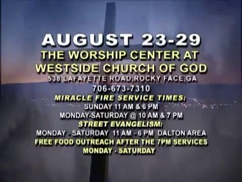 IGNITE AMERICA CRUSADES / EVANGELIST CHRIS FOSTER