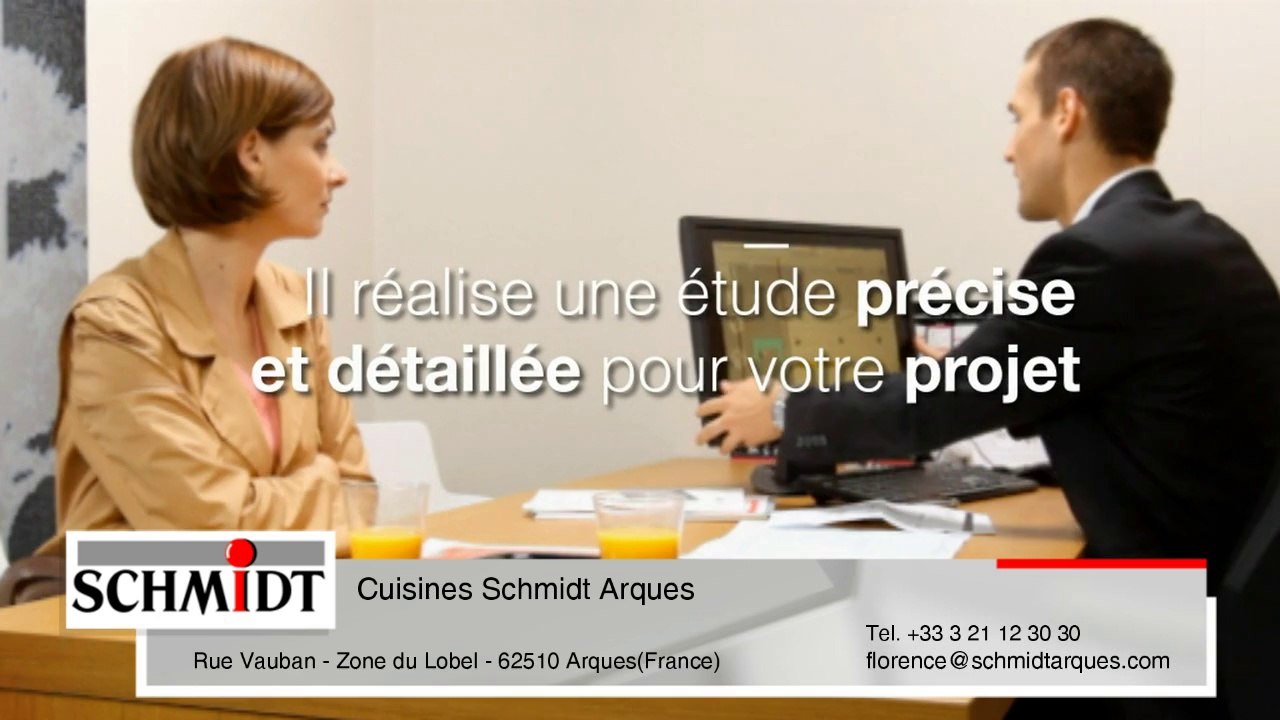 Aménager sa cuisine équipée sur mesure cuisinistes Schmidt Arques
