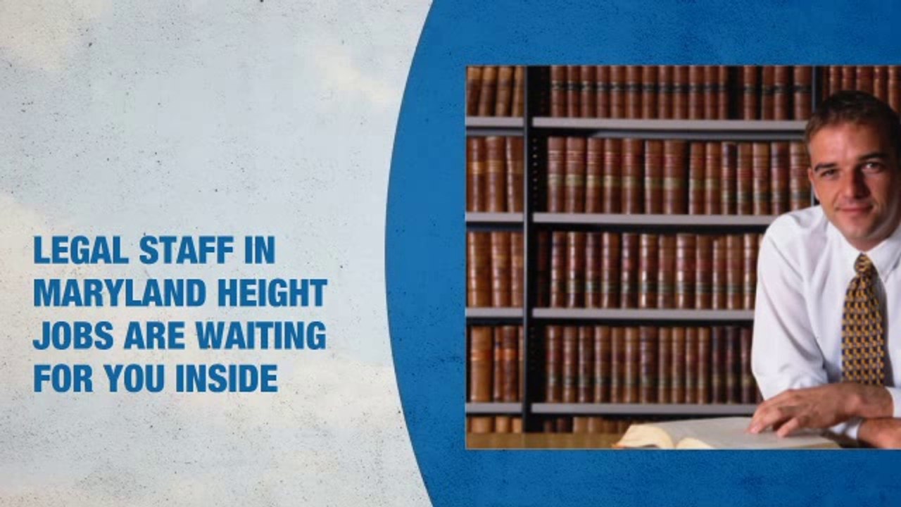 Legal Staff Jobs in Maryland Heights