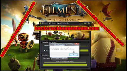 Elements: Epic Heroes Crystals Generator