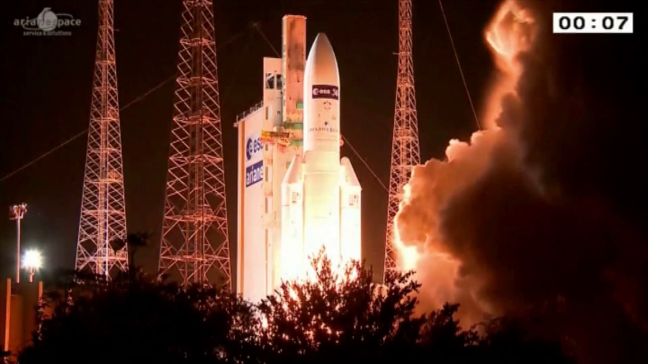 Le dernier cargo européen décolle vers la Station spatiale internationale