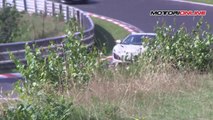 Honda NSX, spy video al Nürburgring