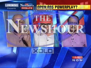 The Newshour Debate: RSS calling the shots? - 1