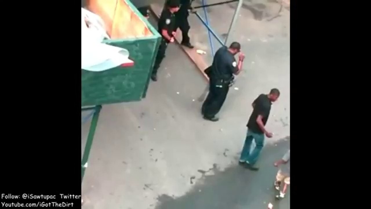 So funny NYPD Cop Doing the Bobby Shmurda 'Shmoney dance'