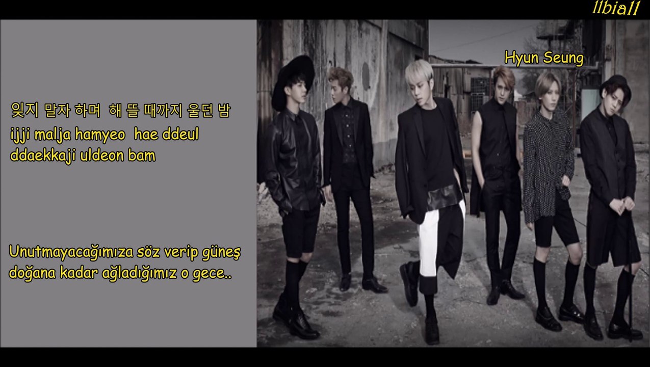 Beast-Tonight, I'll Be At Your Side Türkçe Altyazılı(Hangul-Romanization-Turkish sub)
