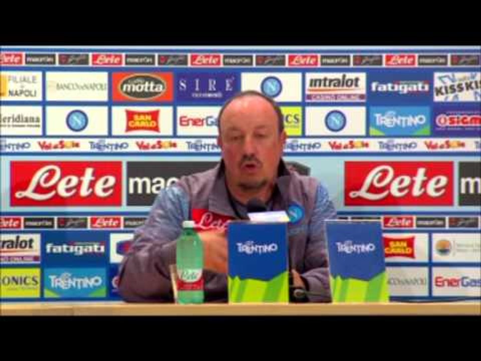 Dimaro (TN) - Conferenza stampa di Rafael Benitez (29.07.14)