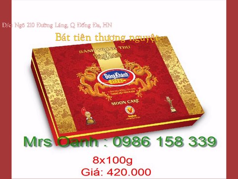 Phân phối Bánh Trung Thu Đồng Khánh Bông Lúa Vàng 2014