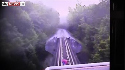 Women Run Over By Train On Rail Bridge