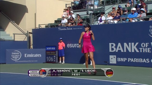 Stanford, Ivanovic troppo forte per la Lisicki