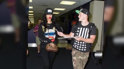 Rihanna Gets Angry at a Fan Wanting to Take a Picture