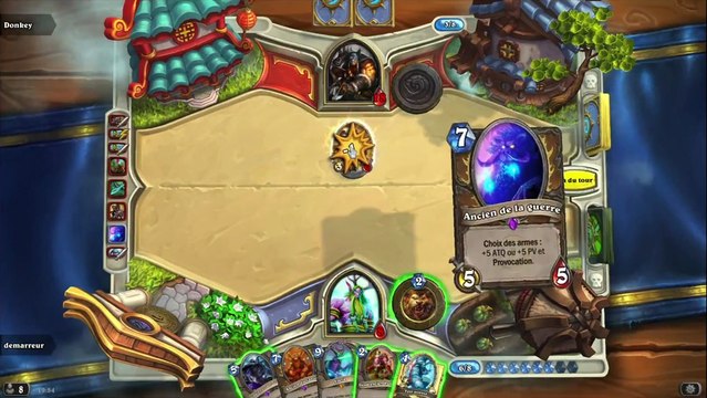 HearthStone : Heroes of WarCraft - GK Steam : finale HearthStone Donkey Vs Demarreur (point de vue Demarreur)