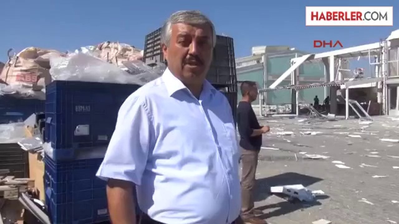 Lokantada Tüp Patladı, Ortalık Savaş Alanına Döndü