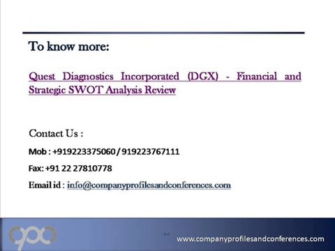 Quest Diagnostics Incorporated (DGX) - Financial and Strategic S