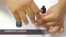 HOW TO USE AN ELECTRONIC CIGARETTE OR VAPORIZER WITH ELIQUID